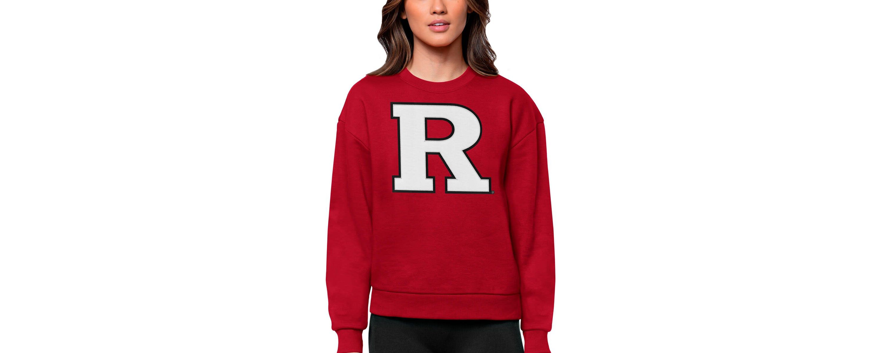 Rutgers Scarlet Knights NCAA Rutgers Knights Victory Crewneck Pullover Sweatshirt