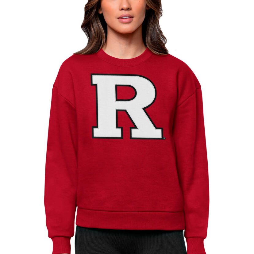 Rutgers Scarlet Knights NCAA Rutgers Knights Victory Crewneck Pullover Sweatshirt