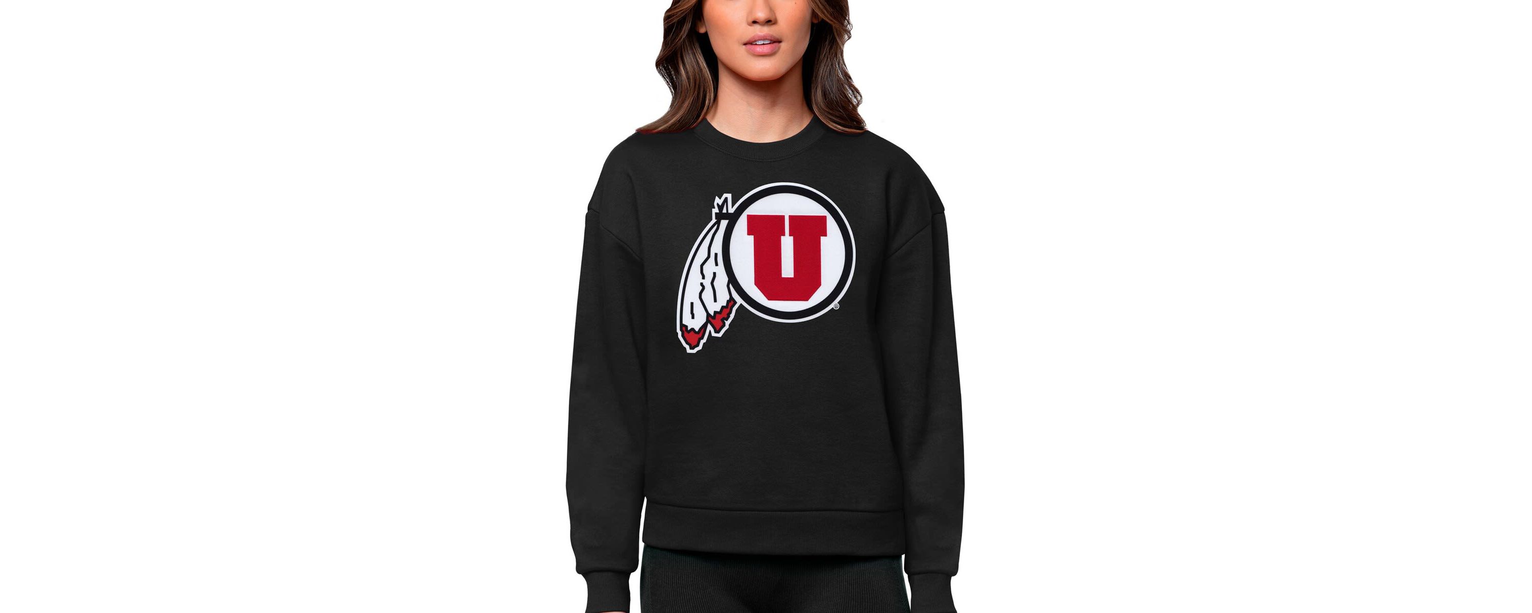 NCAA Utah Utes Victory Crewneck Pullover Sweatshirt