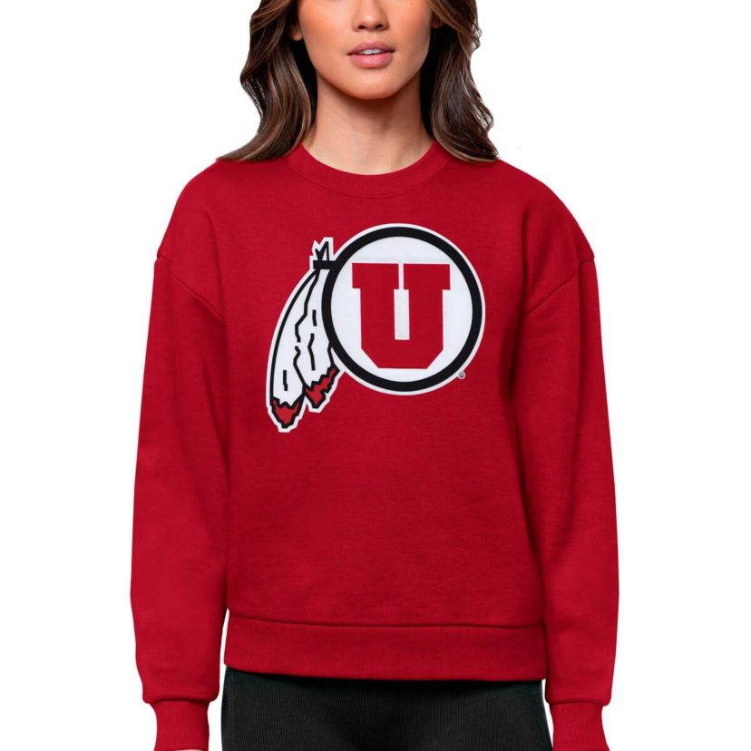 NCAA Utah Utes Victory Crewneck Pullover Sweatshirt