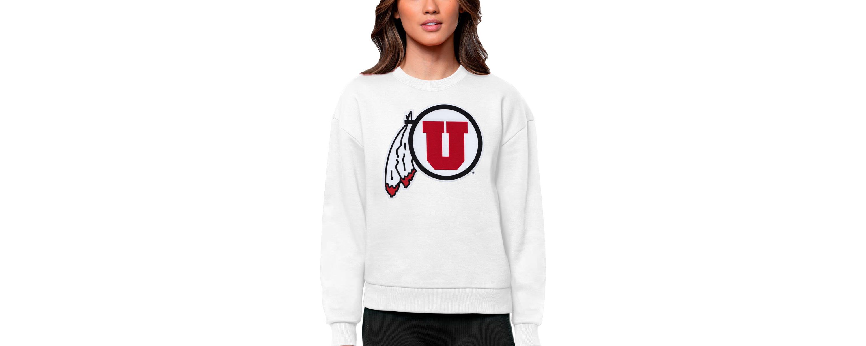 NCAA Utah Utes Victory Crewneck Pullover Sweatshirt