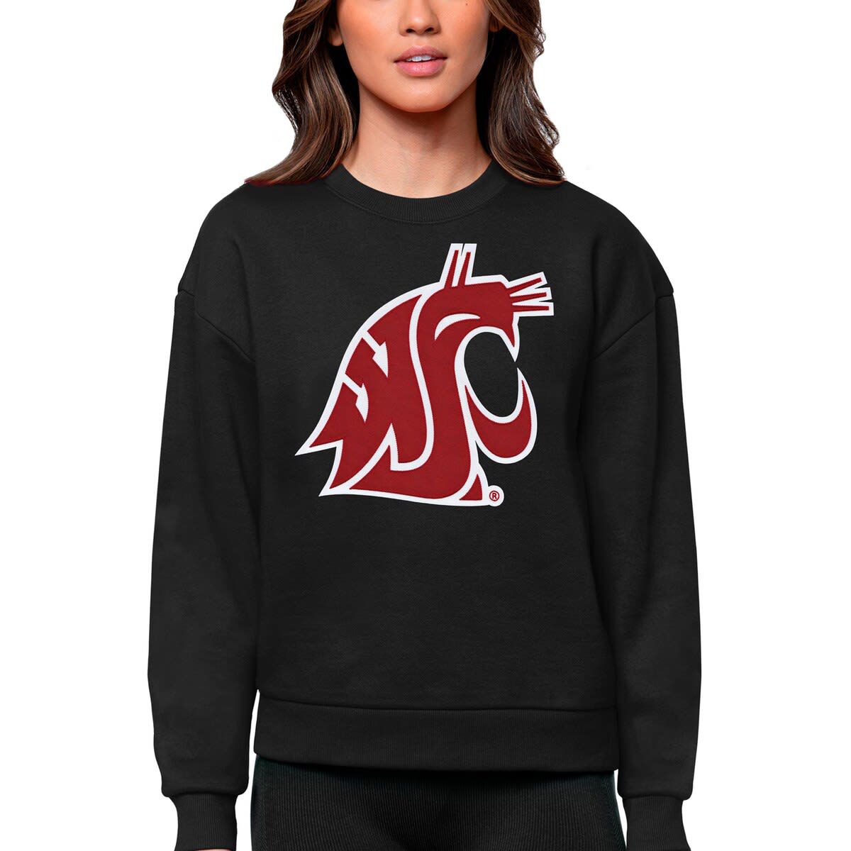 NCAA Washington State Cougars Victory Crewneck Pullover Sweatshirt