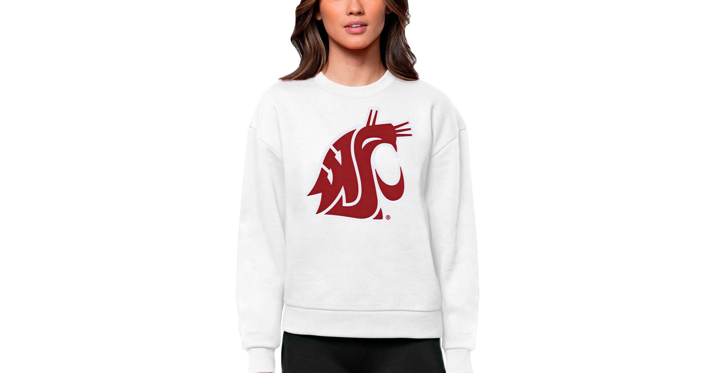 NCAA Washington State Cougars Victory Crewneck Pullover Sweatshirt
