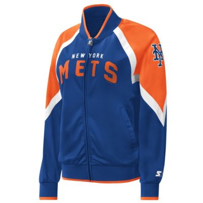 MLB New York Mets Touchdown Raglan Full-Zip Track Jacket