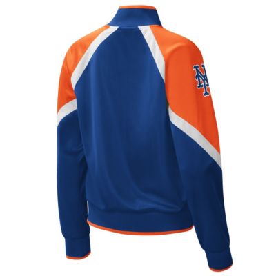 MLB New York Mets Touchdown Raglan Full-Zip Track Jacket