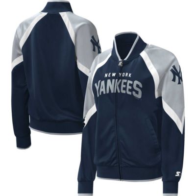 MLB New York Yankees Touchdown Raglan Full-Zip Track Jacket
