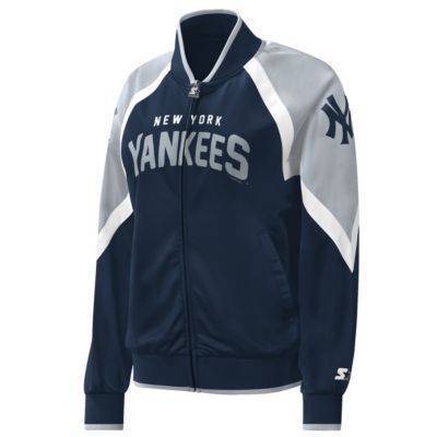 MLB New York Yankees Touchdown Raglan Full-Zip Track Jacket