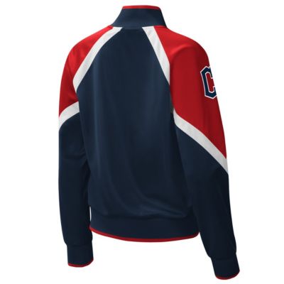 MLB Cleveland Guardians Touchdown Raglan Full-Zip Track Jacket