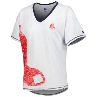 Boston Red Sox MLB Perfect Game V-Neck T-Shirt