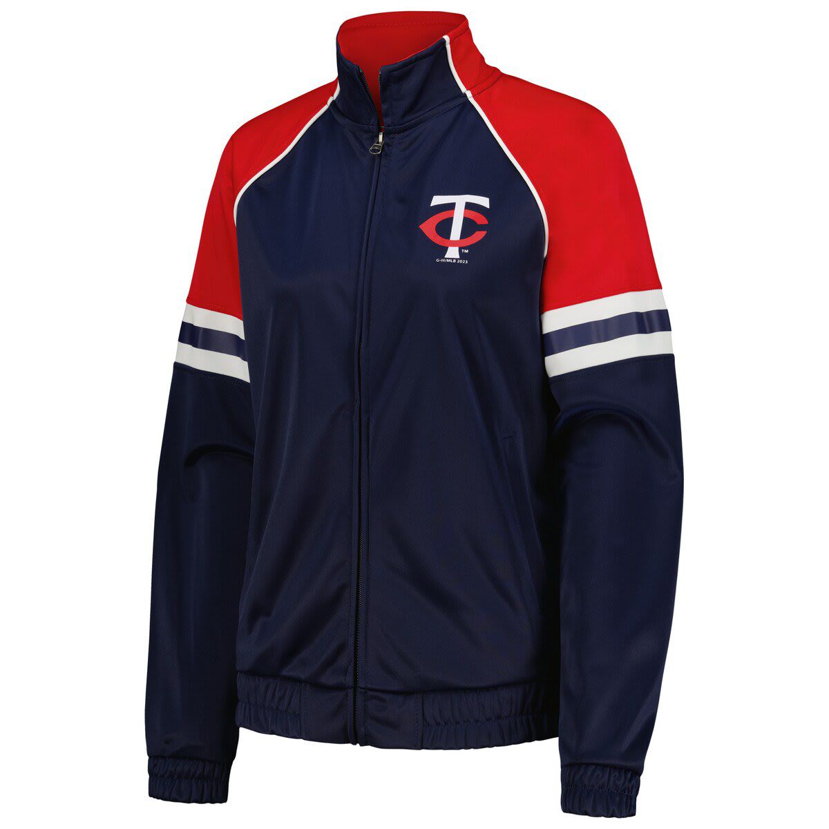 MLB Minnesota Twins First Place Raglan Full-Zip Track Jacket