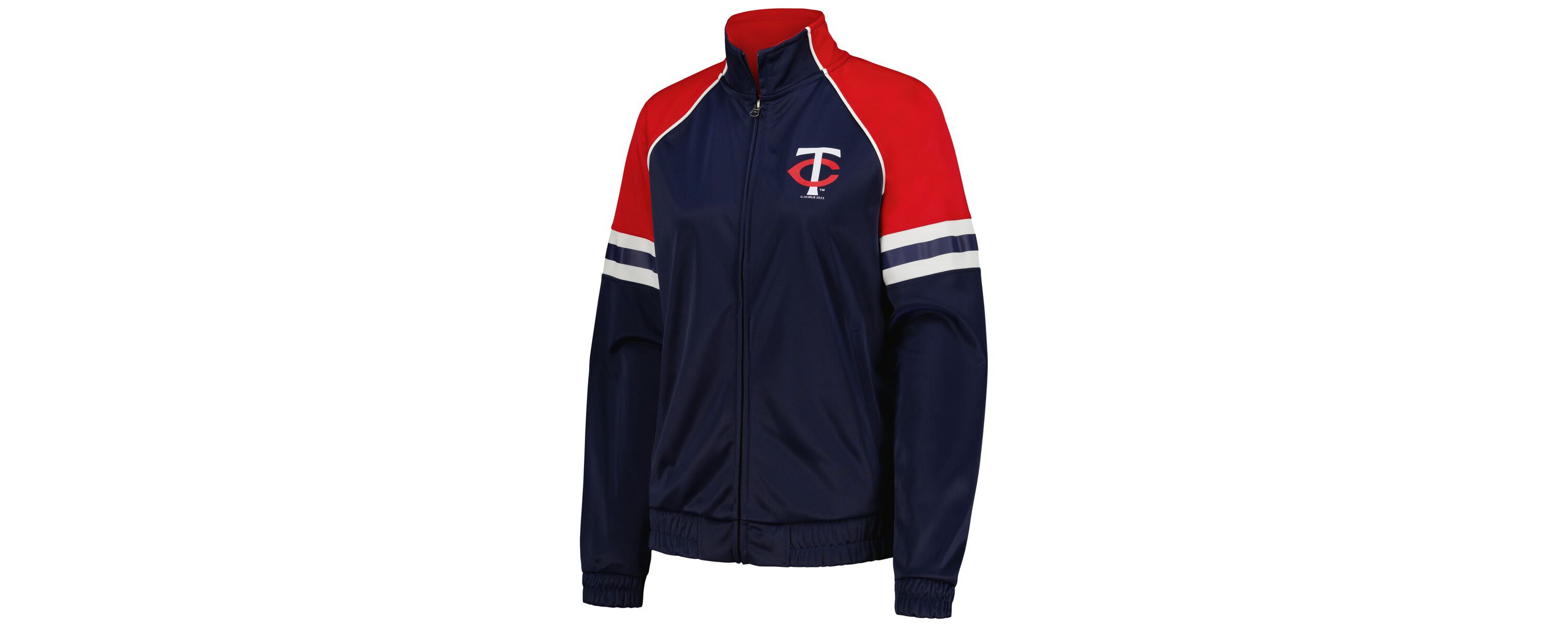 MLB Minnesota Twins First Place Raglan Full-Zip Track Jacket