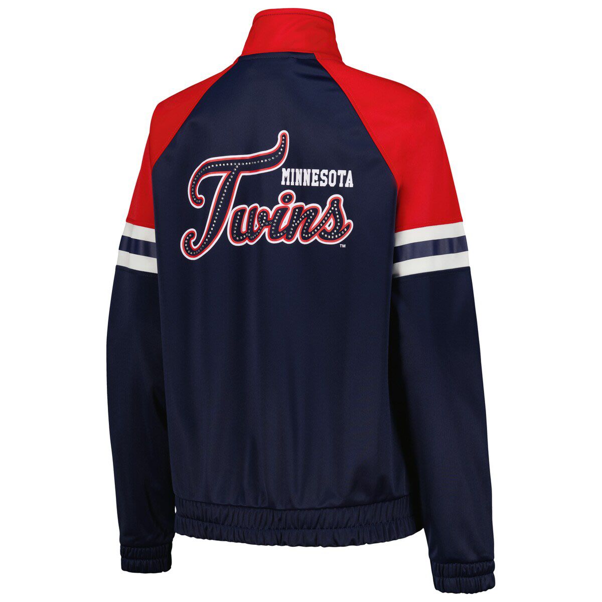 MLB Minnesota Twins First Place Raglan Full-Zip Track Jacket