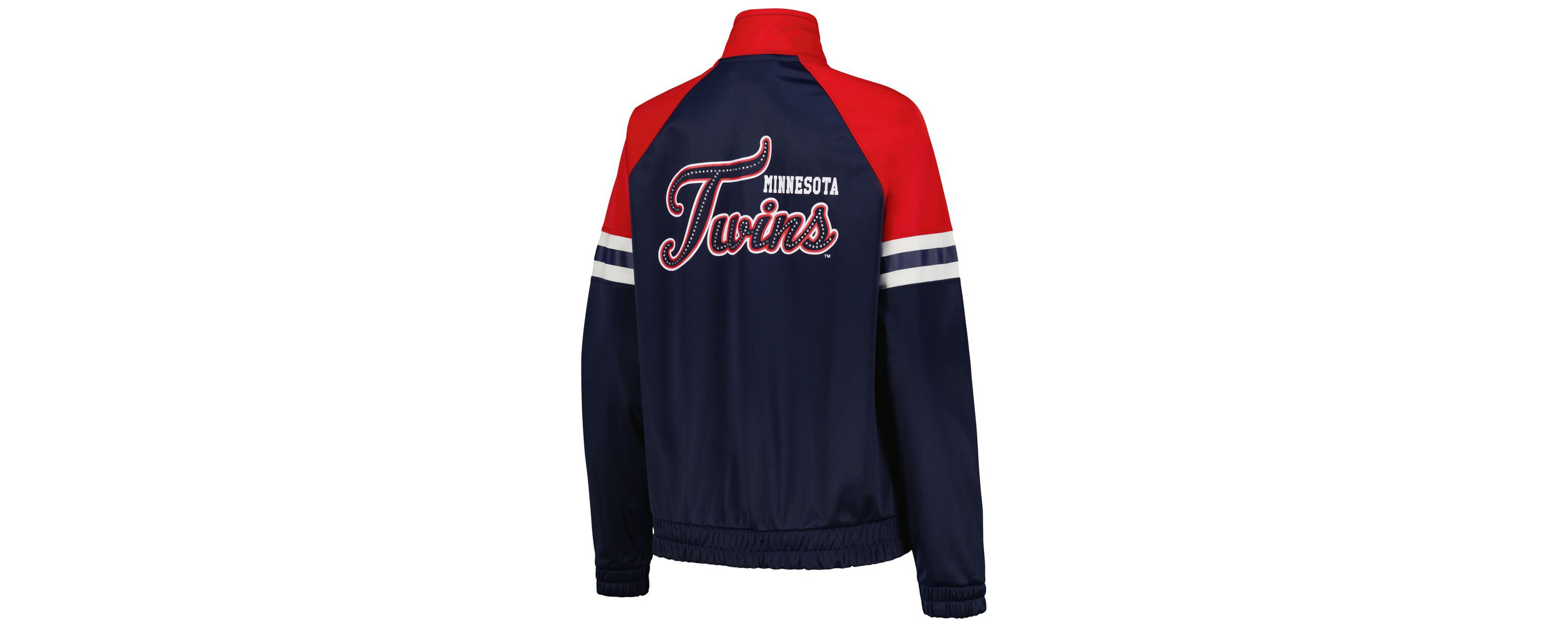 MLB Minnesota Twins First Place Raglan Full-Zip Track Jacket
