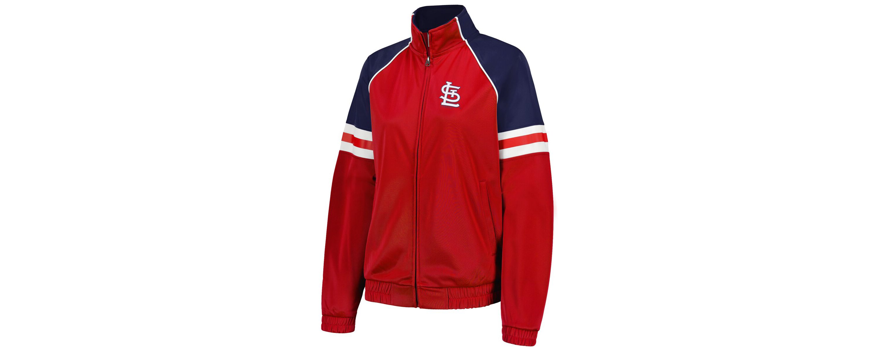 MLB St. Louis Cardinals First Place Raglan Full-Zip Track Jacket