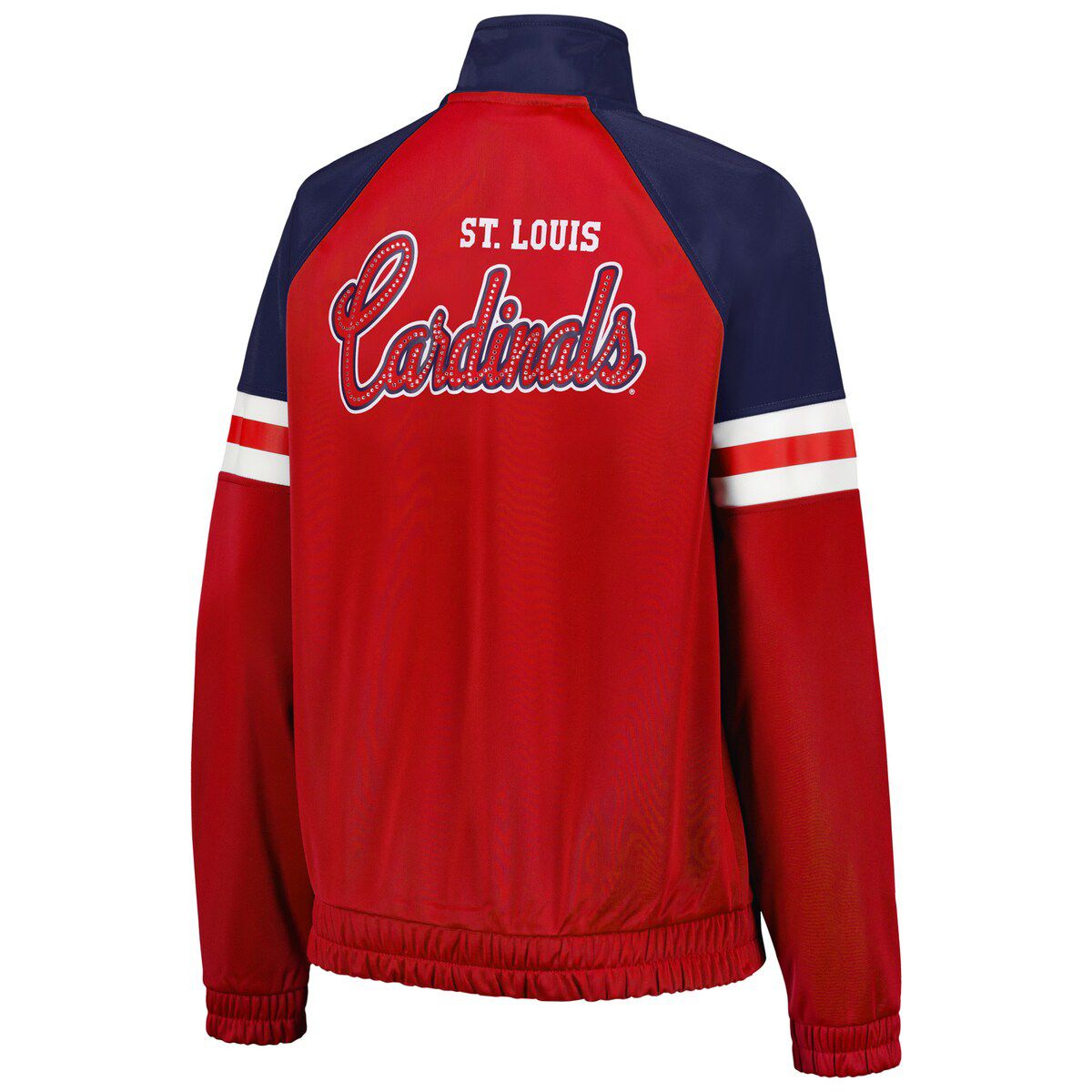 MLB St. Louis Cardinals First Place Raglan Full-Zip Track Jacket