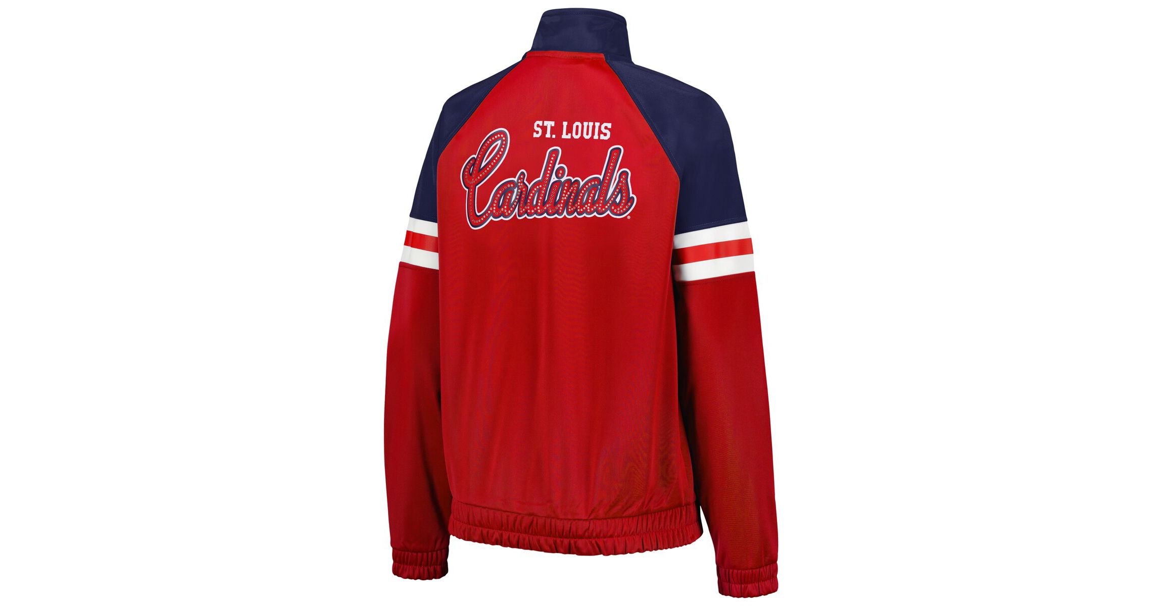 MLB St. Louis Cardinals First Place Raglan Full-Zip Track Jacket