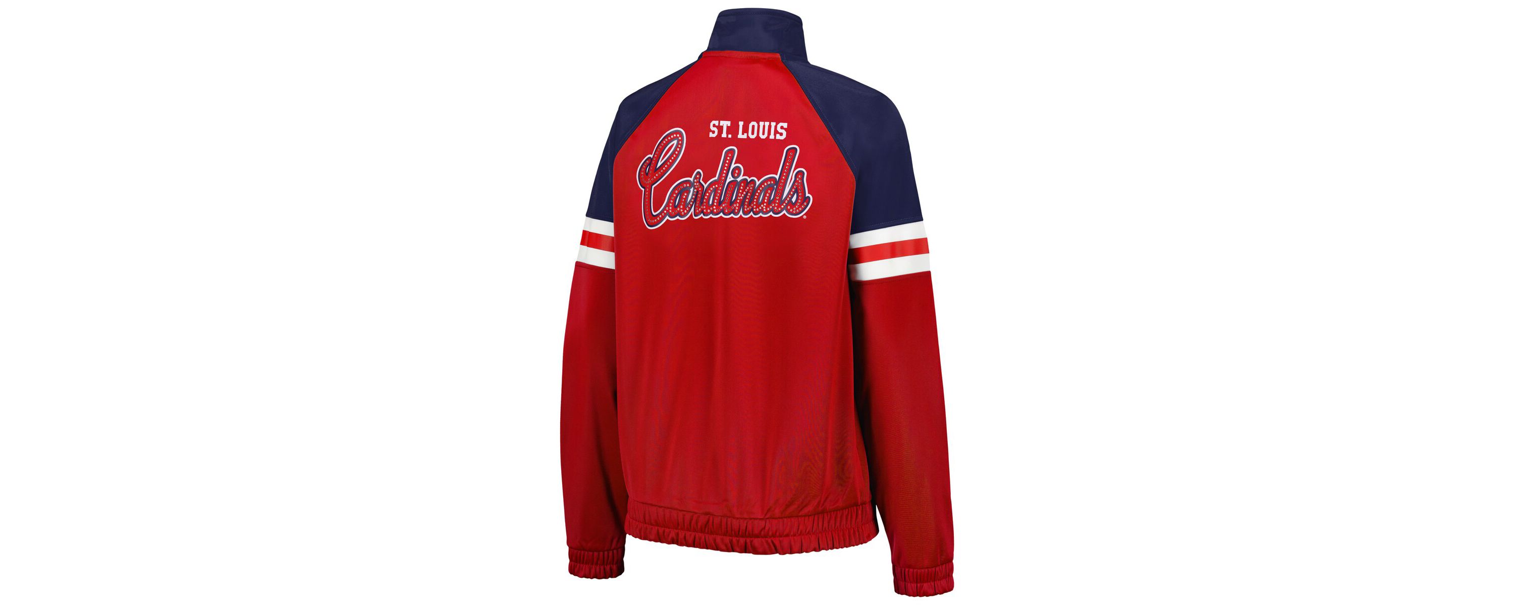 MLB St. Louis Cardinals First Place Raglan Full-Zip Track Jacket