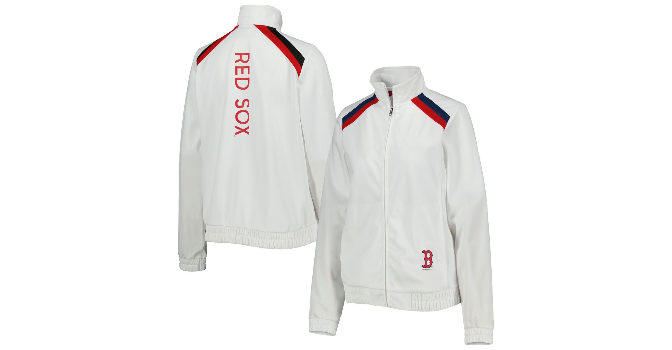 Boston Red Sox MLB Boston Sox Flag Full-Zip Track Jacket