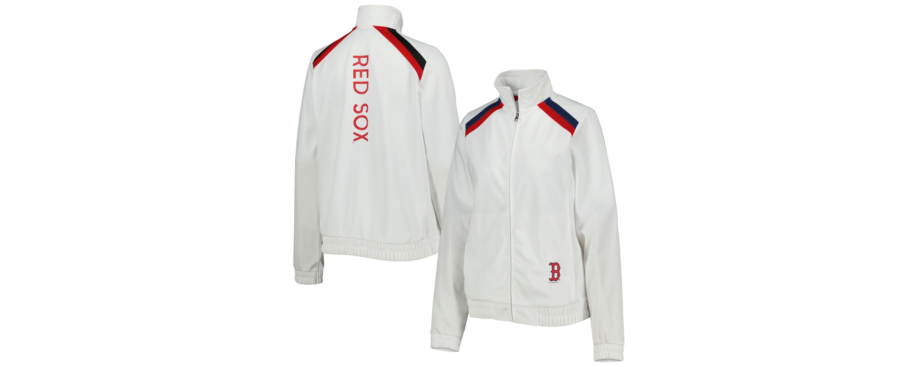 Boston Red Sox MLB Boston Sox Flag Full-Zip Track Jacket