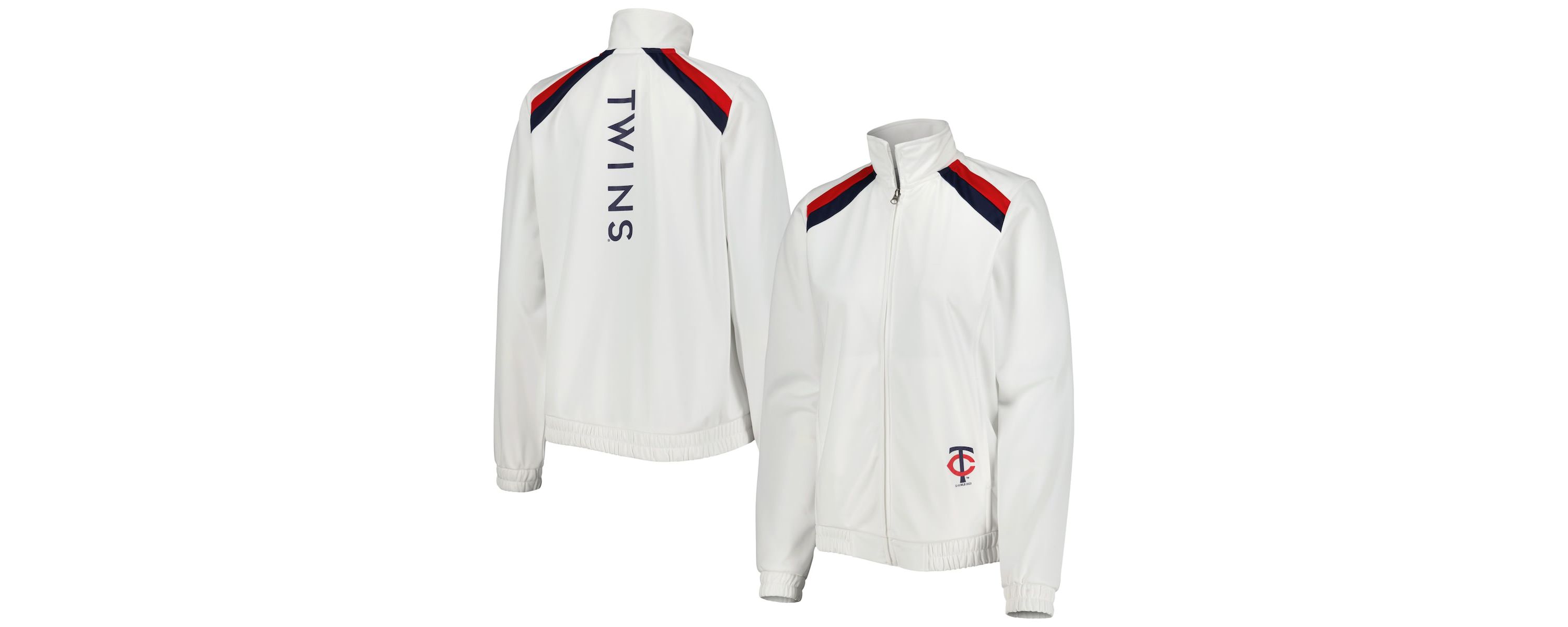 MLB Minnesota Twins Flag Full-Zip Track Jacket