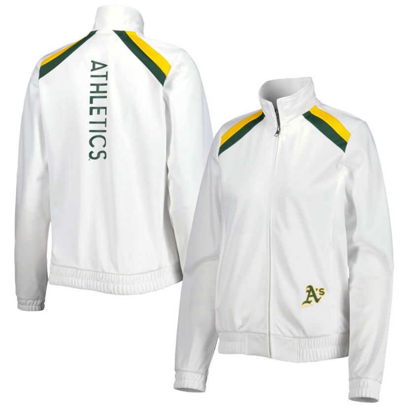 Oakland Athletics MLB Athletics Flag Full-Zip Track Jacket