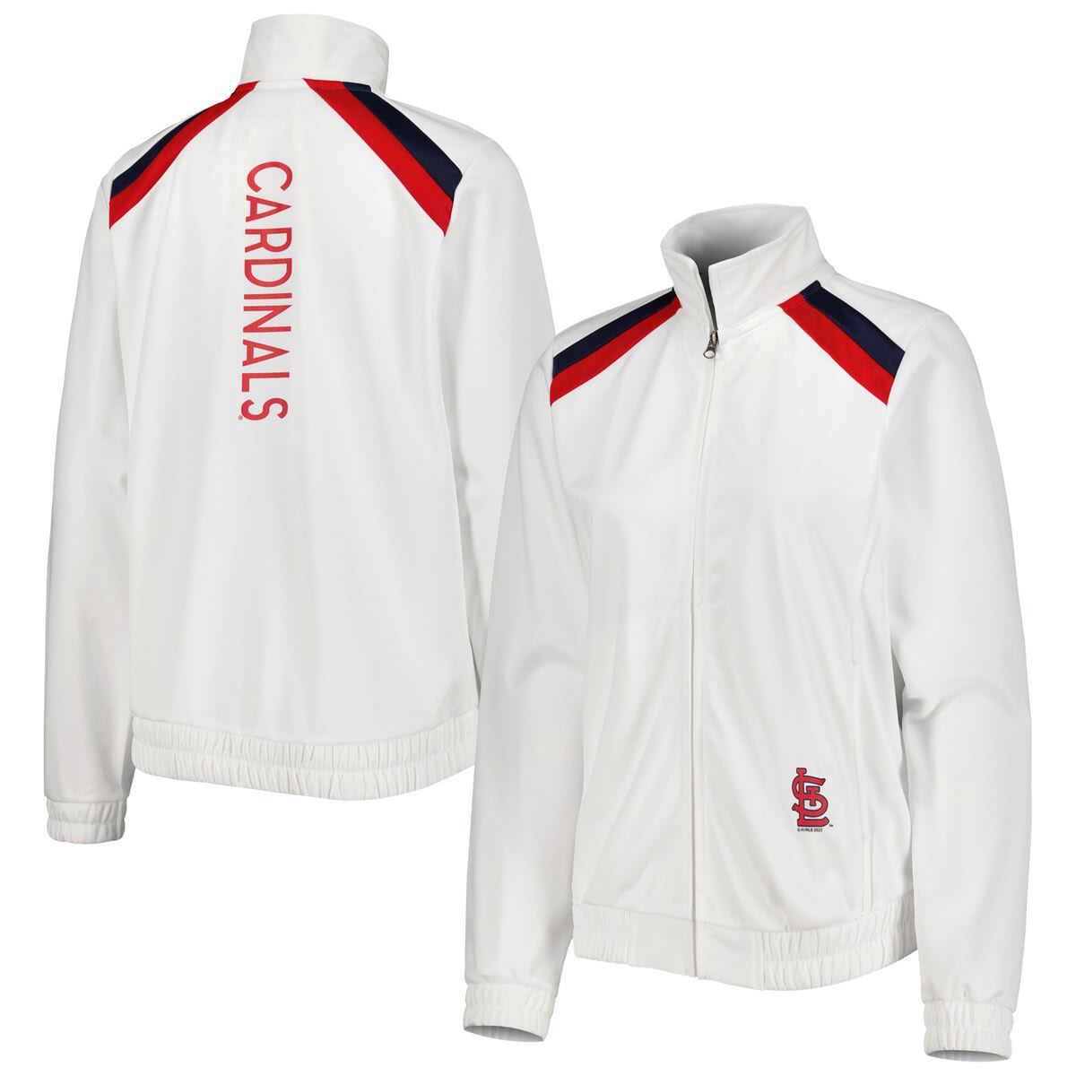 MLB St. Louis Cardinals Flag Full-Zip Track Jacket