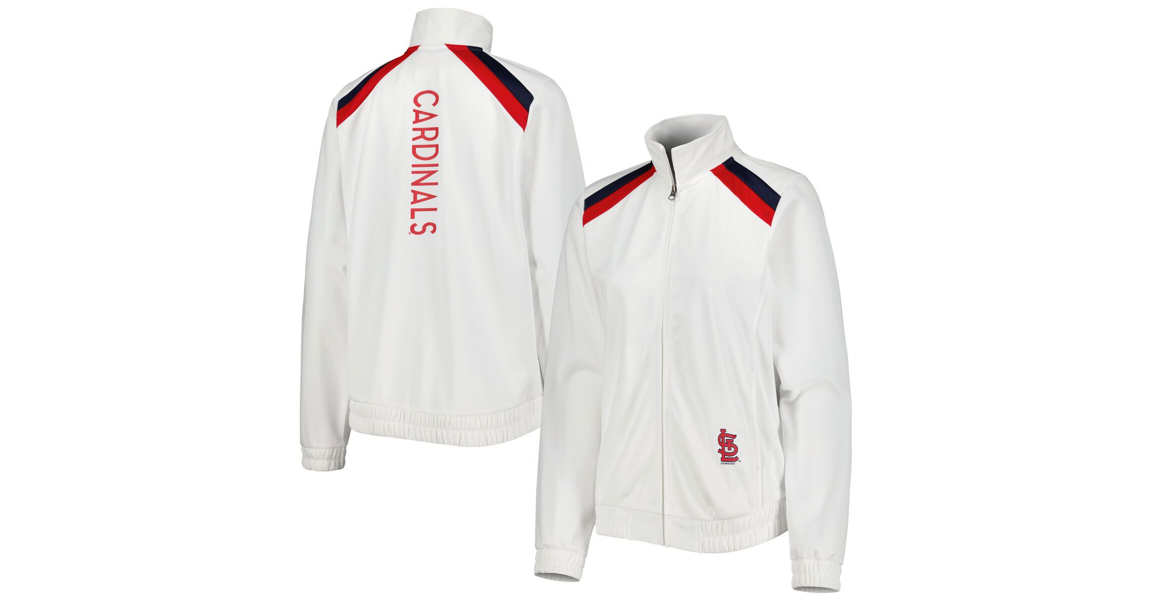 MLB St. Louis Cardinals Flag Full-Zip Track Jacket