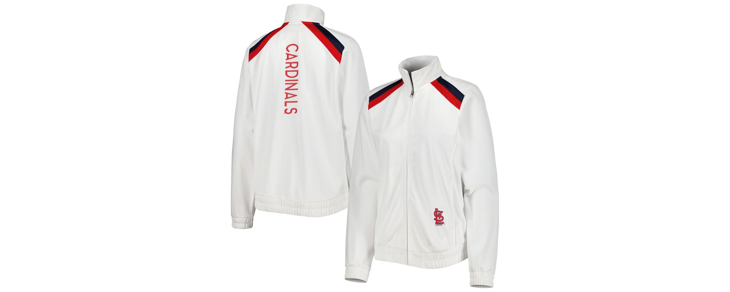 MLB St. Louis Cardinals Flag Full-Zip Track Jacket