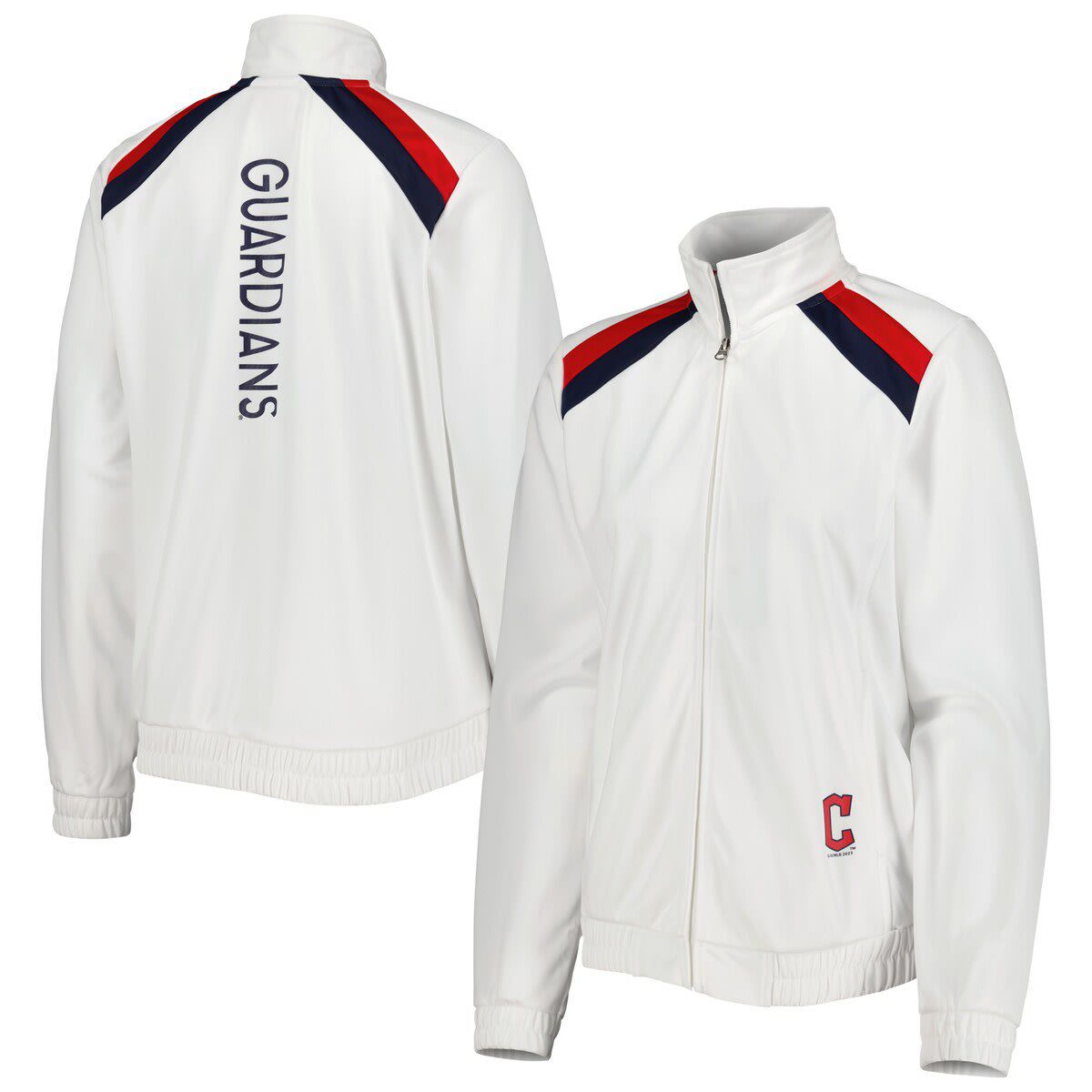 MLB Cleveland Guardians Flag Full-Zip Track Jacket