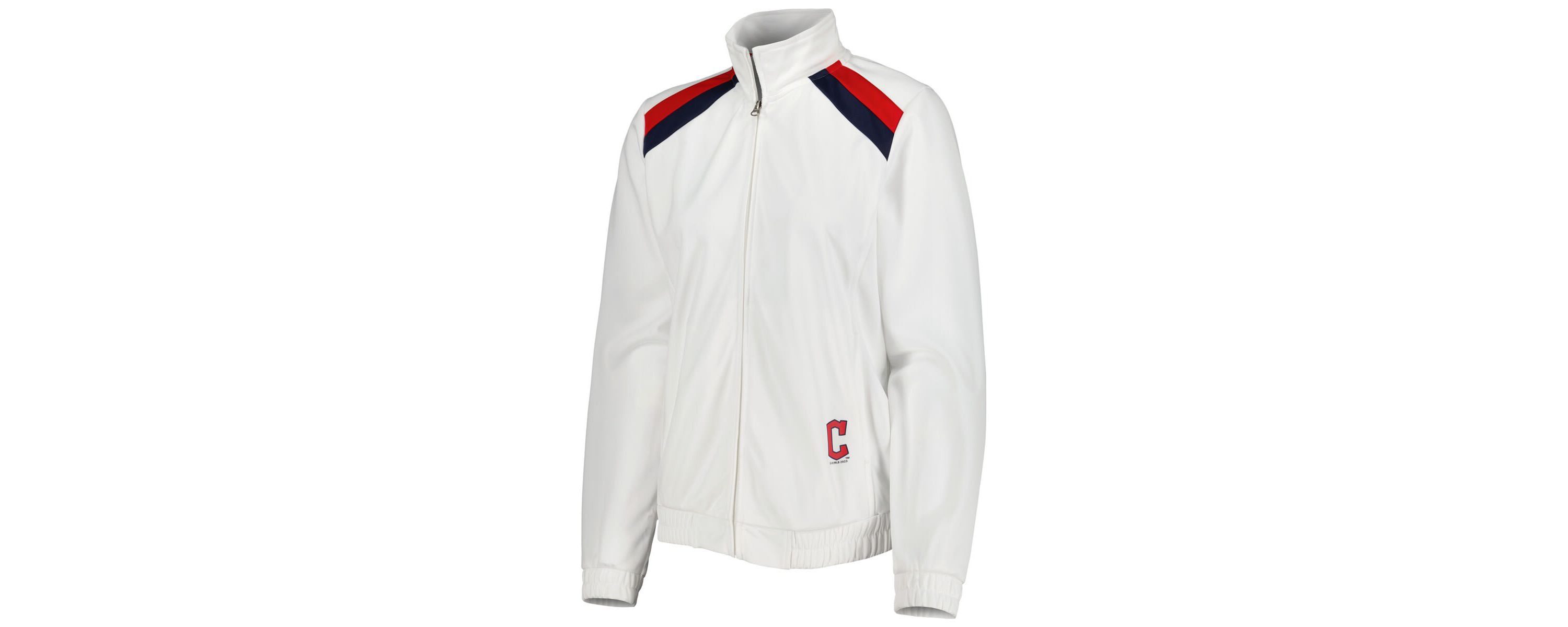 MLB Cleveland Guardians Flag Full-Zip Track Jacket