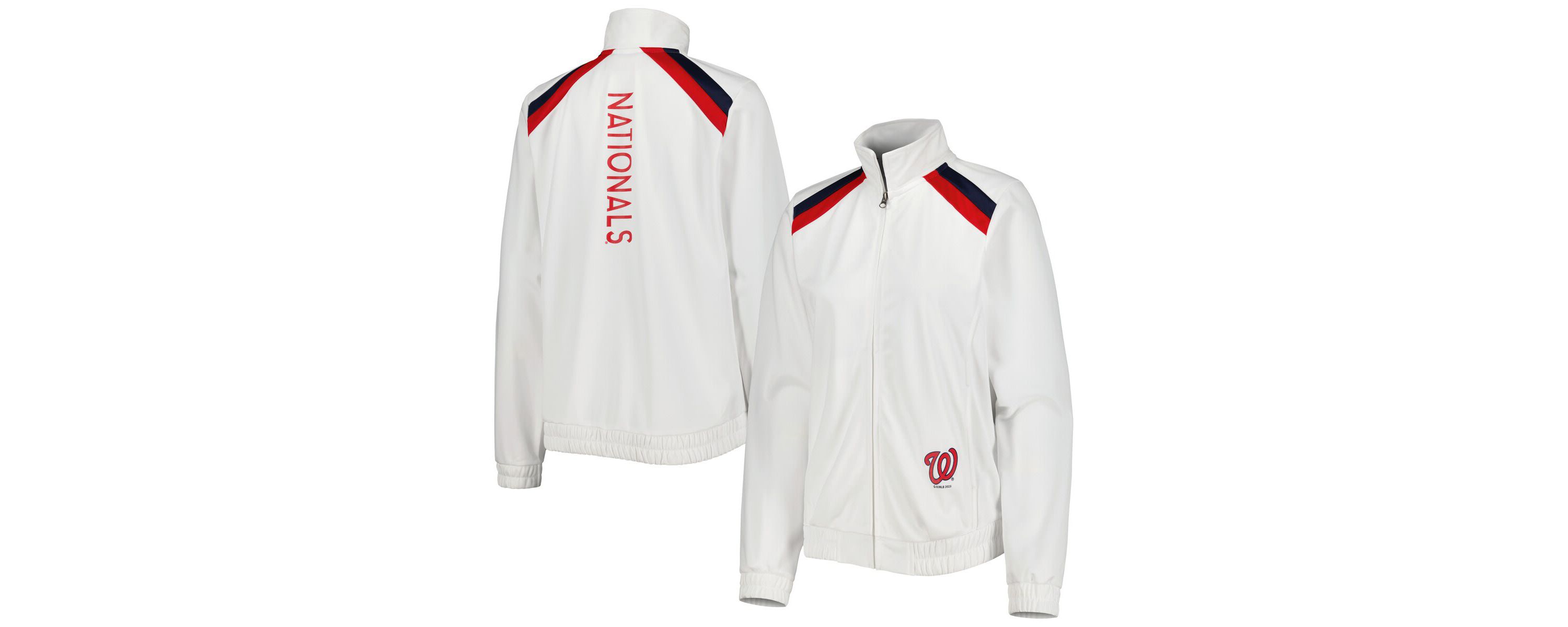 MLB Washington Nationals Flag Full-Zip Track Jacket