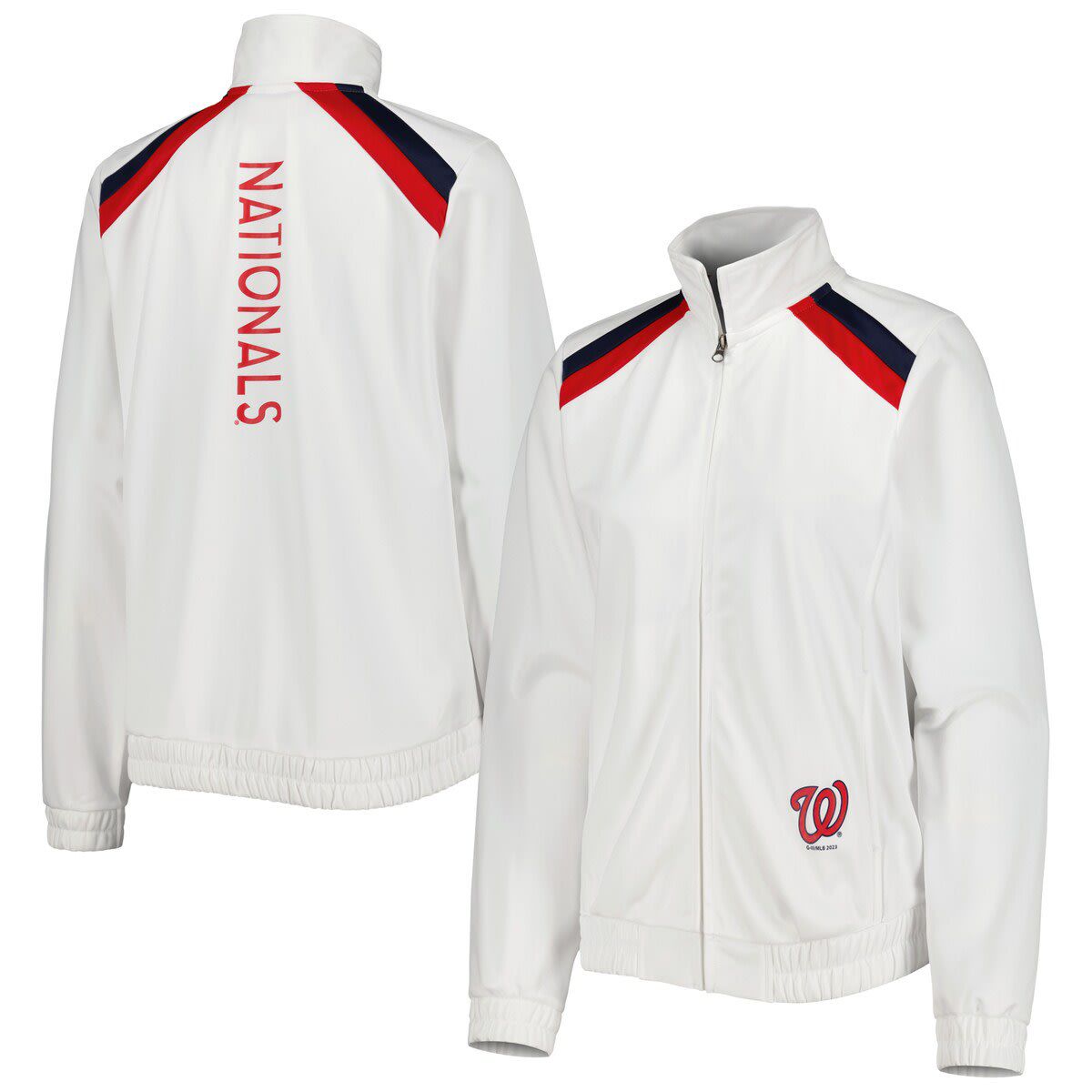 MLB Washington Nationals Flag Full-Zip Track Jacket