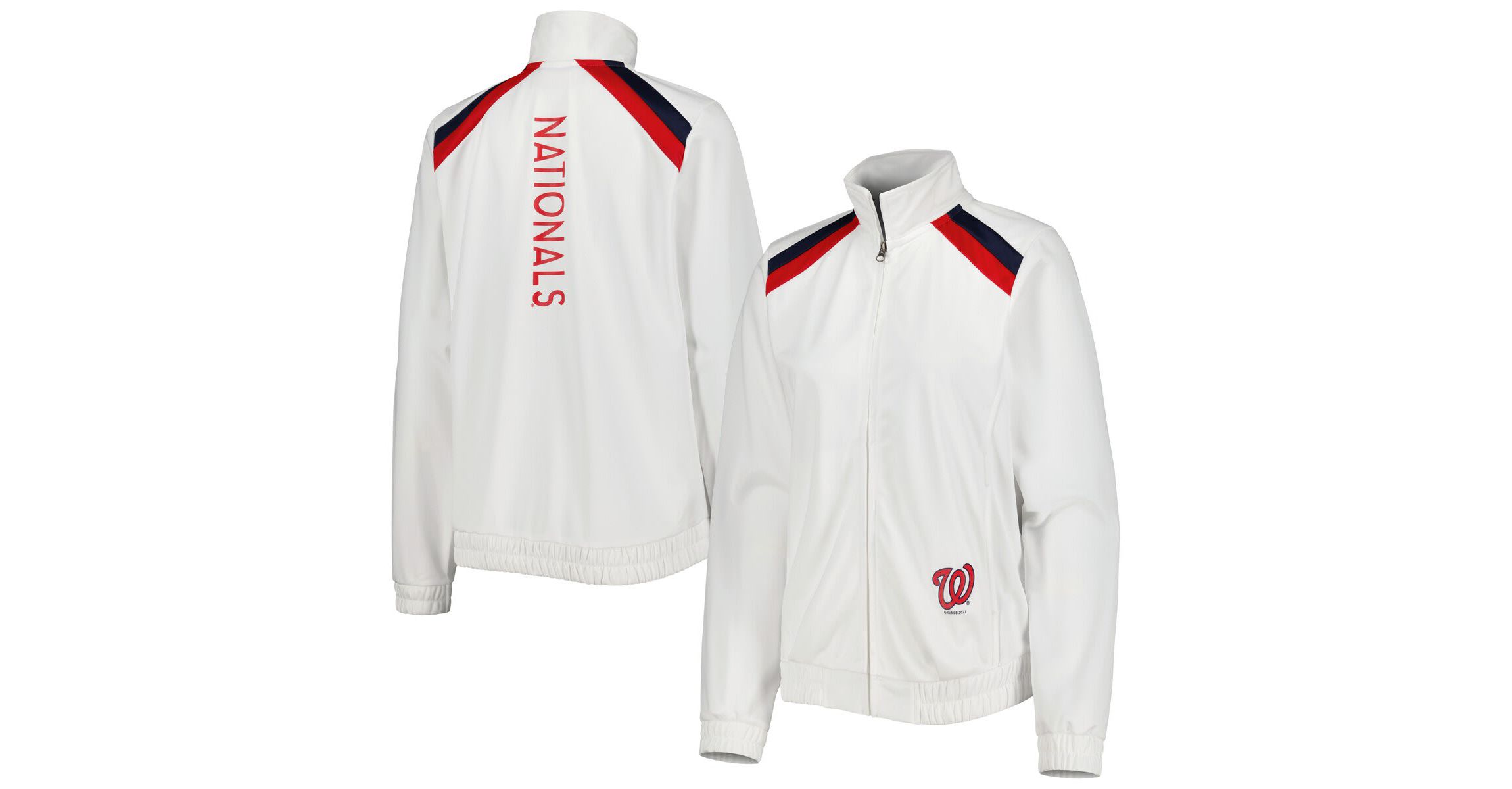 MLB Washington Nationals Flag Full-Zip Track Jacket
