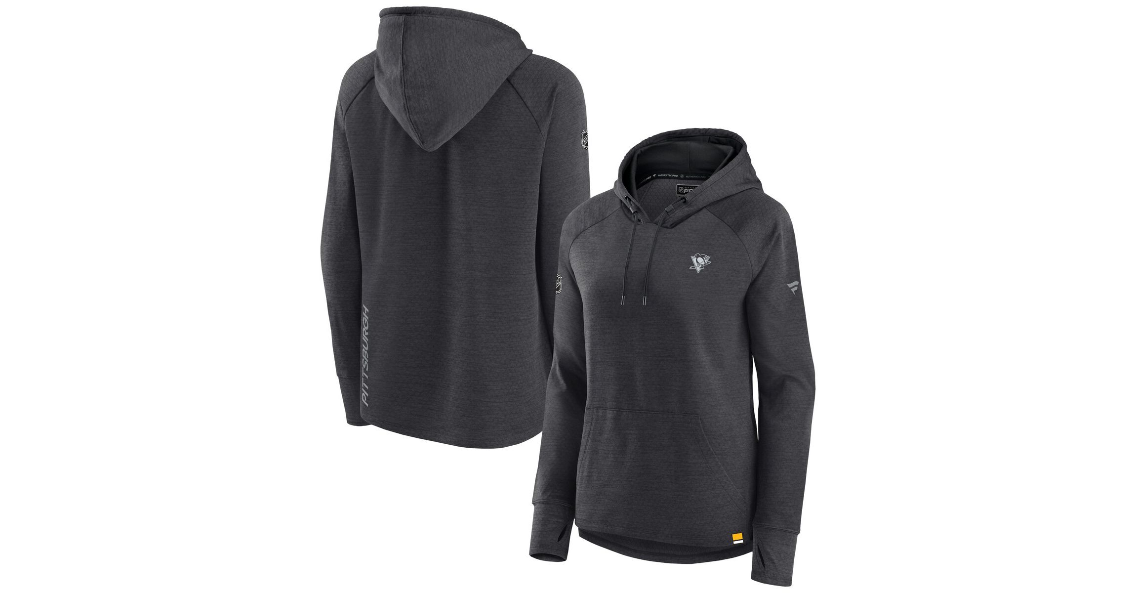 NHL Fanatics Pittsburgh Penguins Authentic Pro Pullover Hoodie