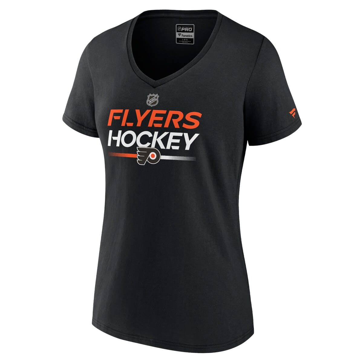 NHL Fanatics Philadelphia Flyers Authentic Pro V-Neck T-Shirt