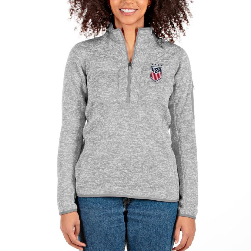 Olympics USWNT Fortune Half-Zip Pullover Jacket