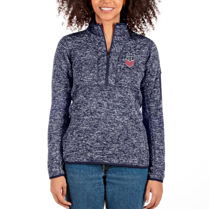 Olympics USWNT Fortune Half-Zip Pullover Jacket