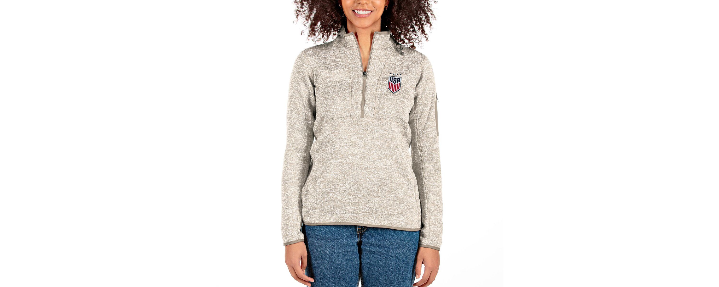 Olympics USWNT Fortune Half-Zip Pullover Jacket