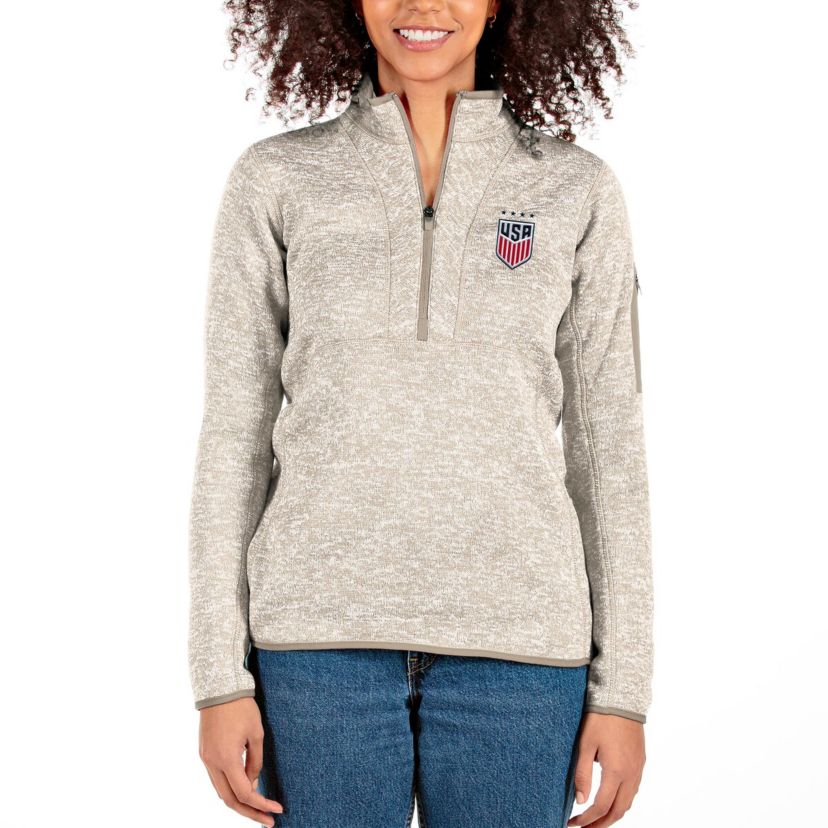 Olympics USWNT Fortune Half-Zip Pullover Jacket