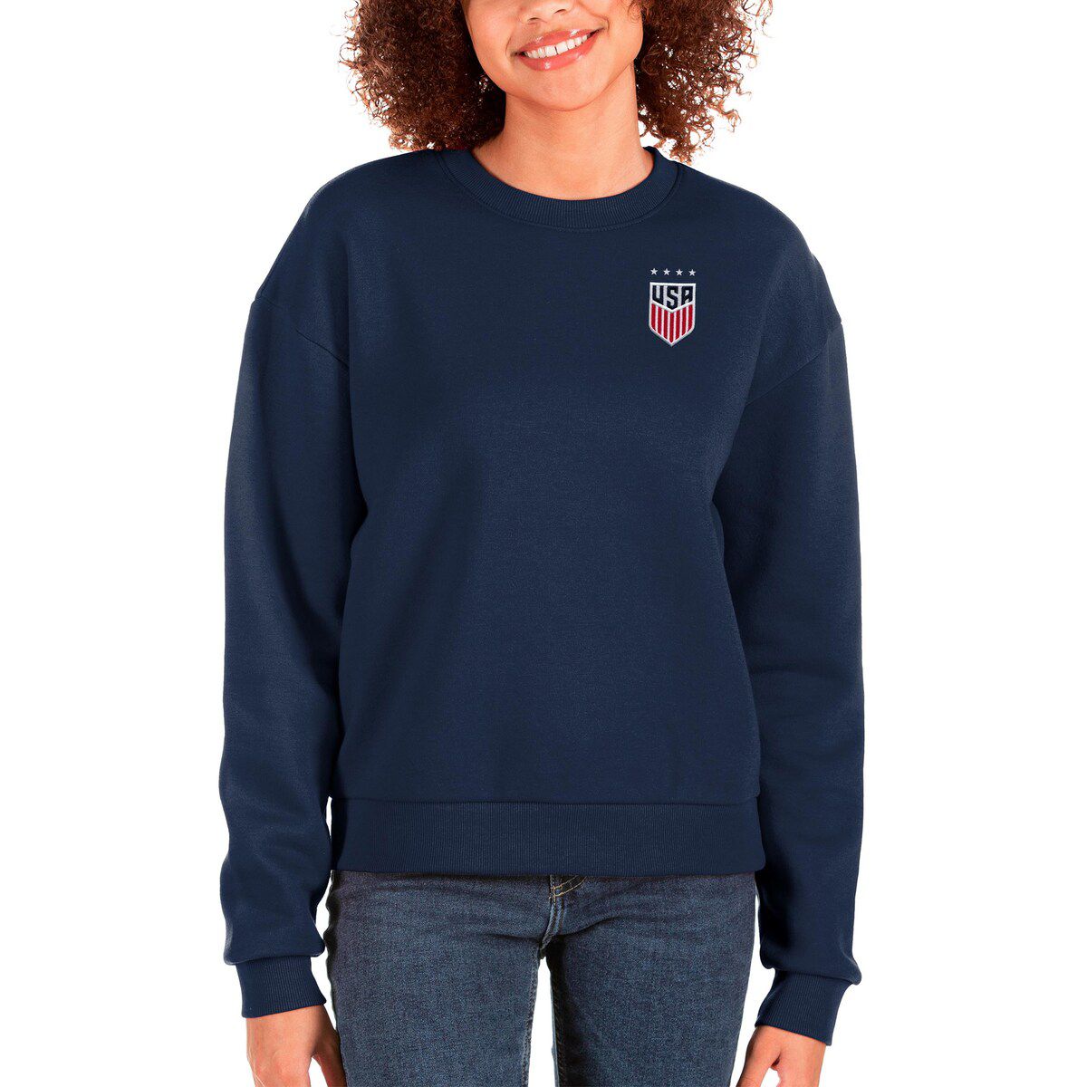 Olympics USWNT Victory Crewneck Pullover Sweatshirt