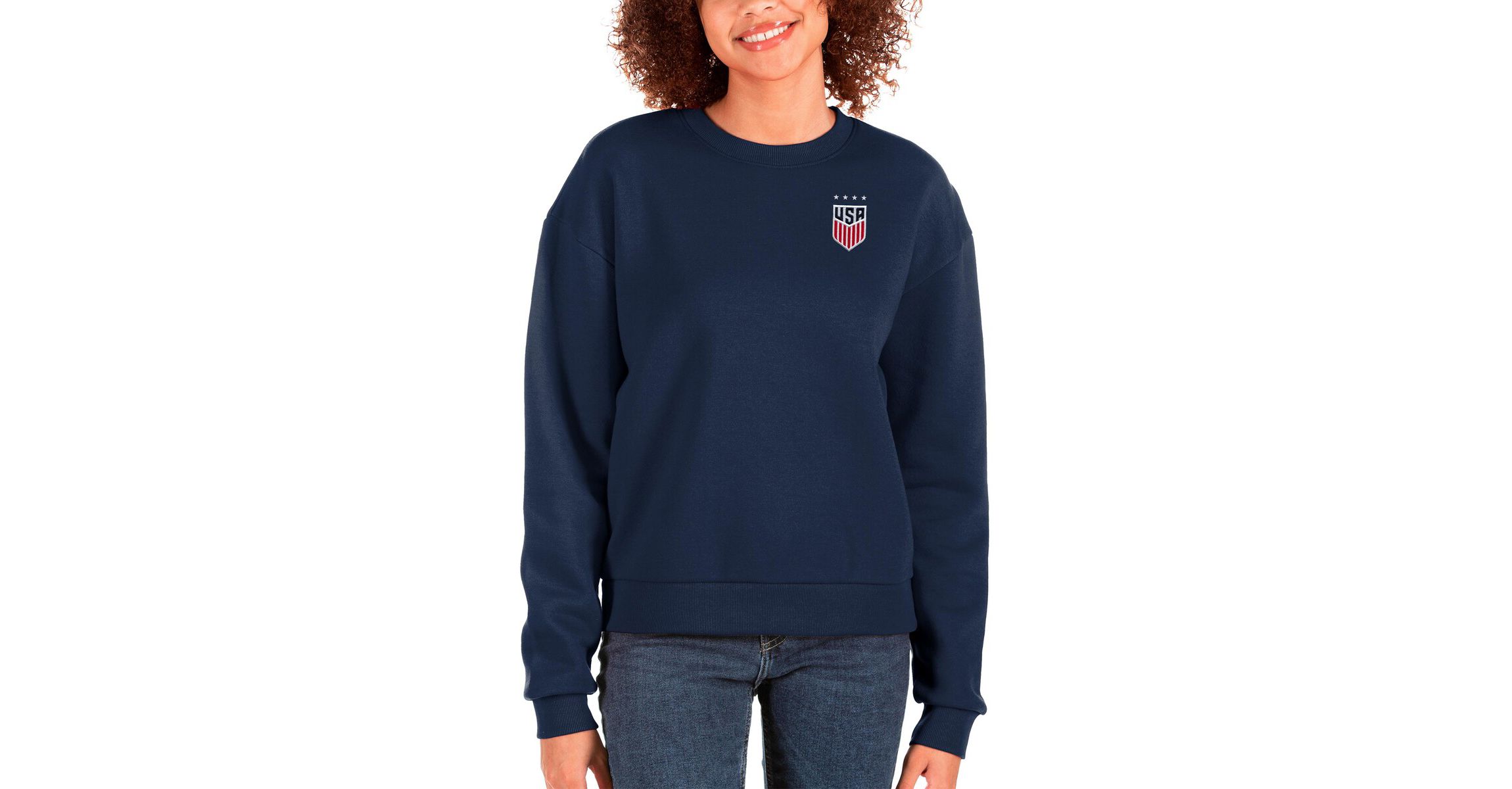 Olympics USWNT Victory Crewneck Pullover Sweatshirt