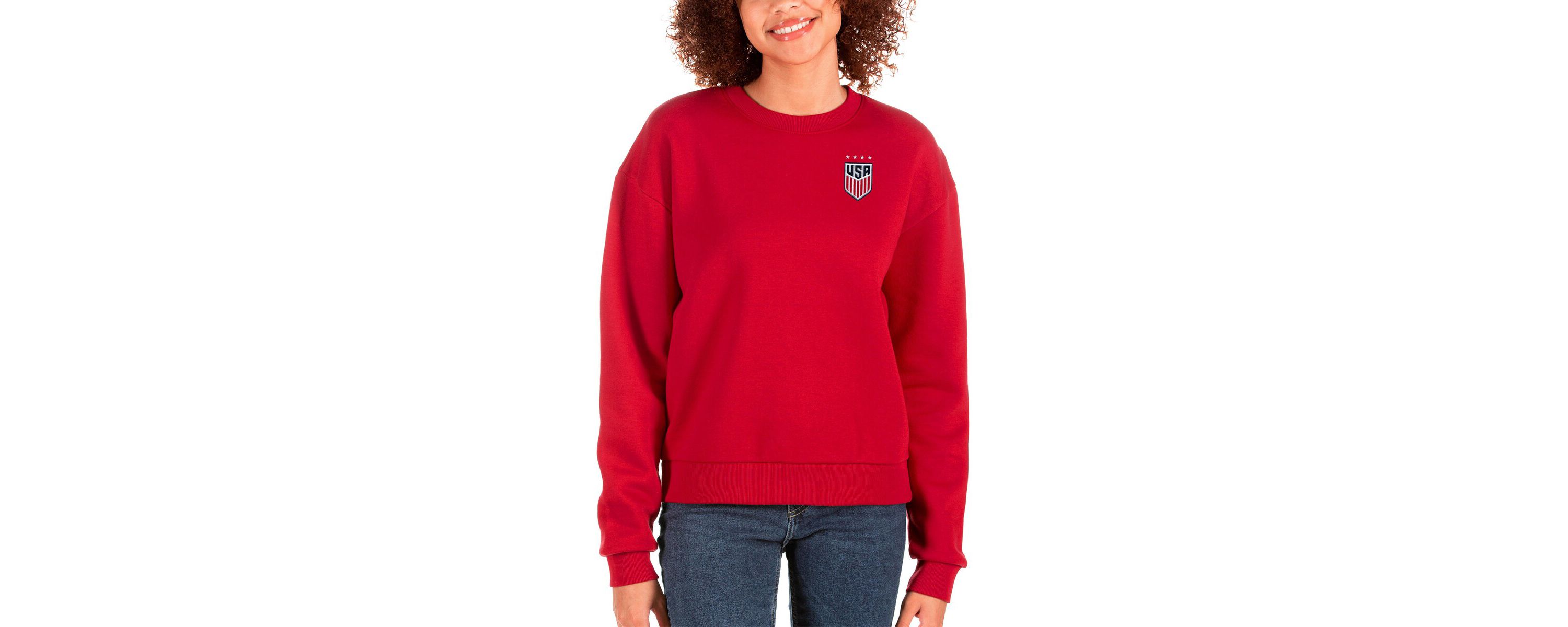 Olympics USWNT Victory Crewneck Pullover Sweatshirt