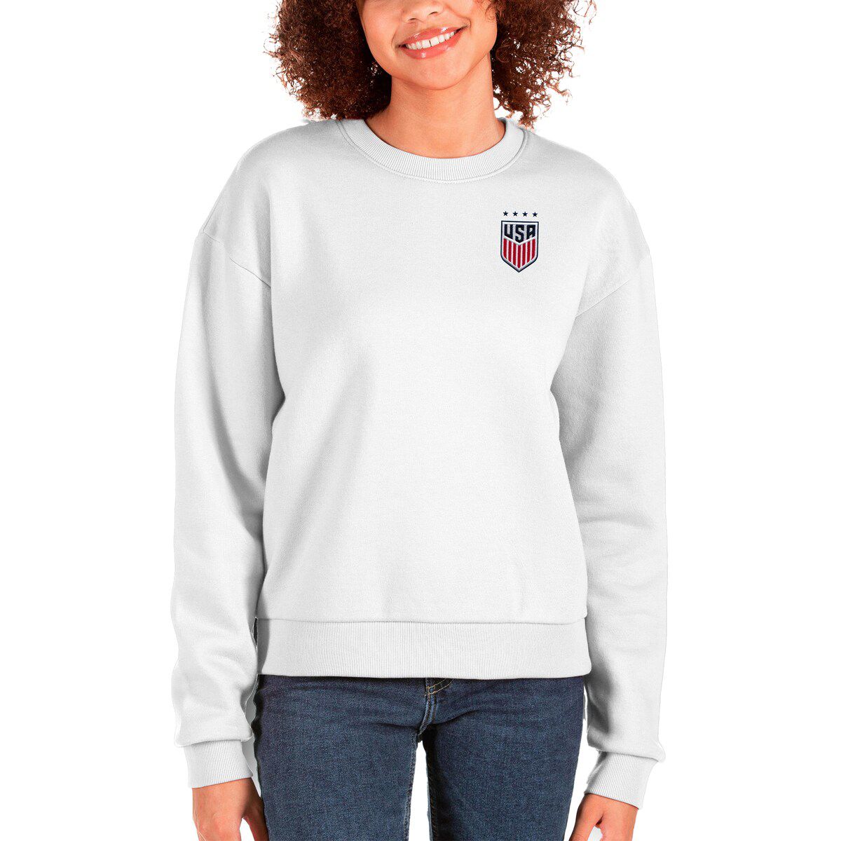 Olympics USWNT Victory Crewneck Pullover Sweatshirt