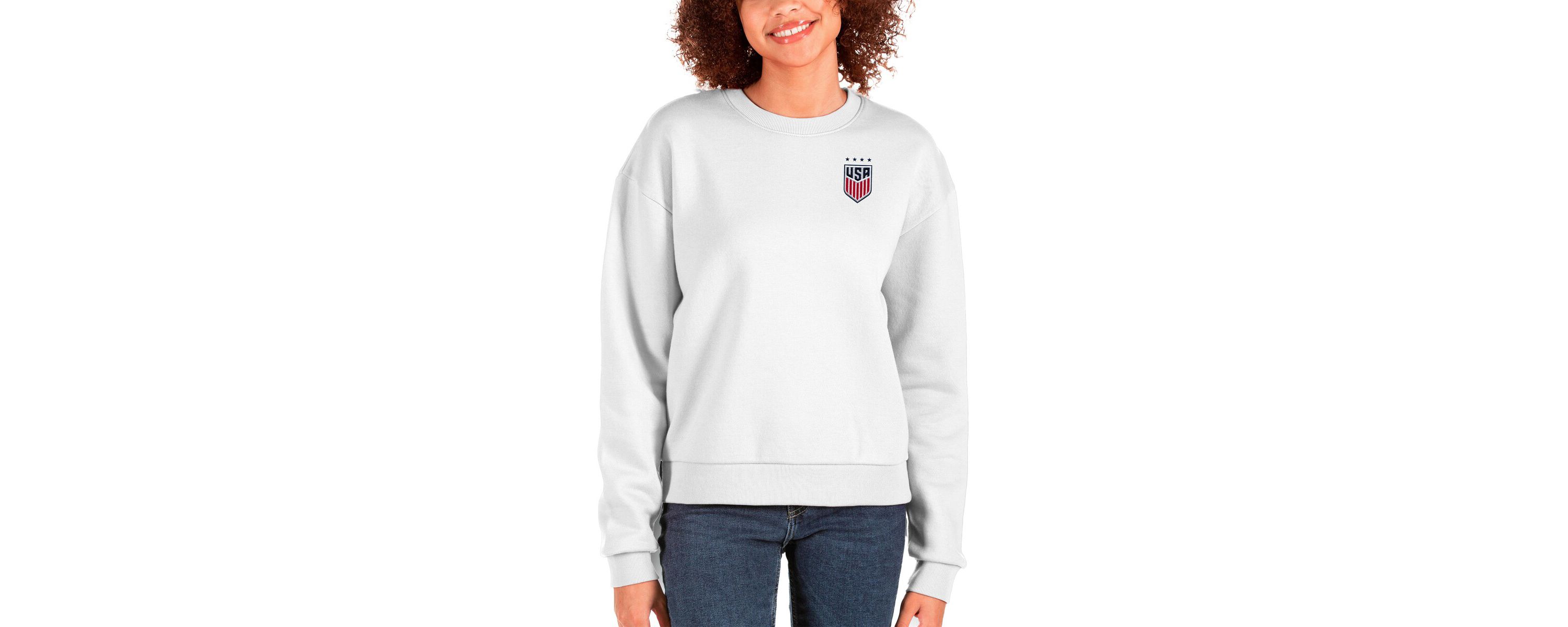 Olympics USWNT Victory Crewneck Pullover Sweatshirt