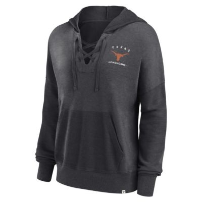 NCAA Fanatics Texas Longhorns Campus Lace-Up Pullover Hoodie