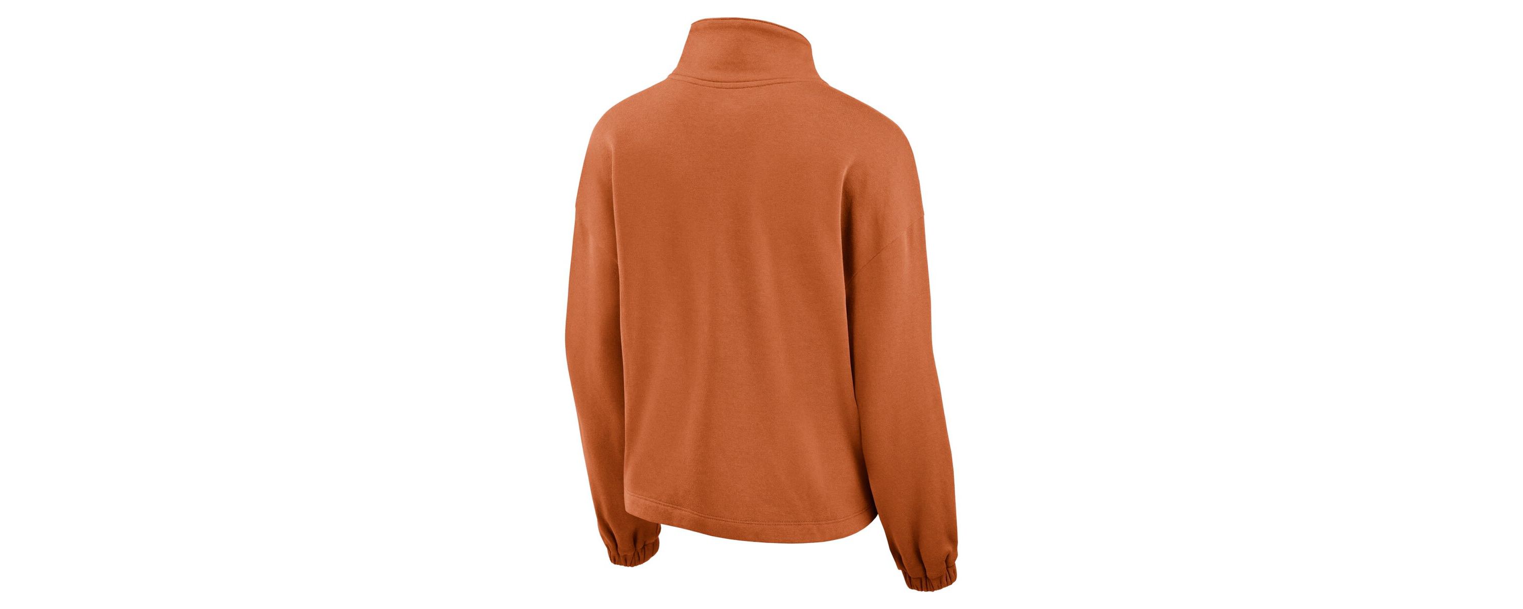 NCAA Fanatics Texas Texas Longhorns Fleece Half-Zip Jacket