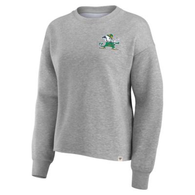 NCAA Fanatics Notre Dame Fighting Irish Ready Play Crew Pullover Sweatshirt