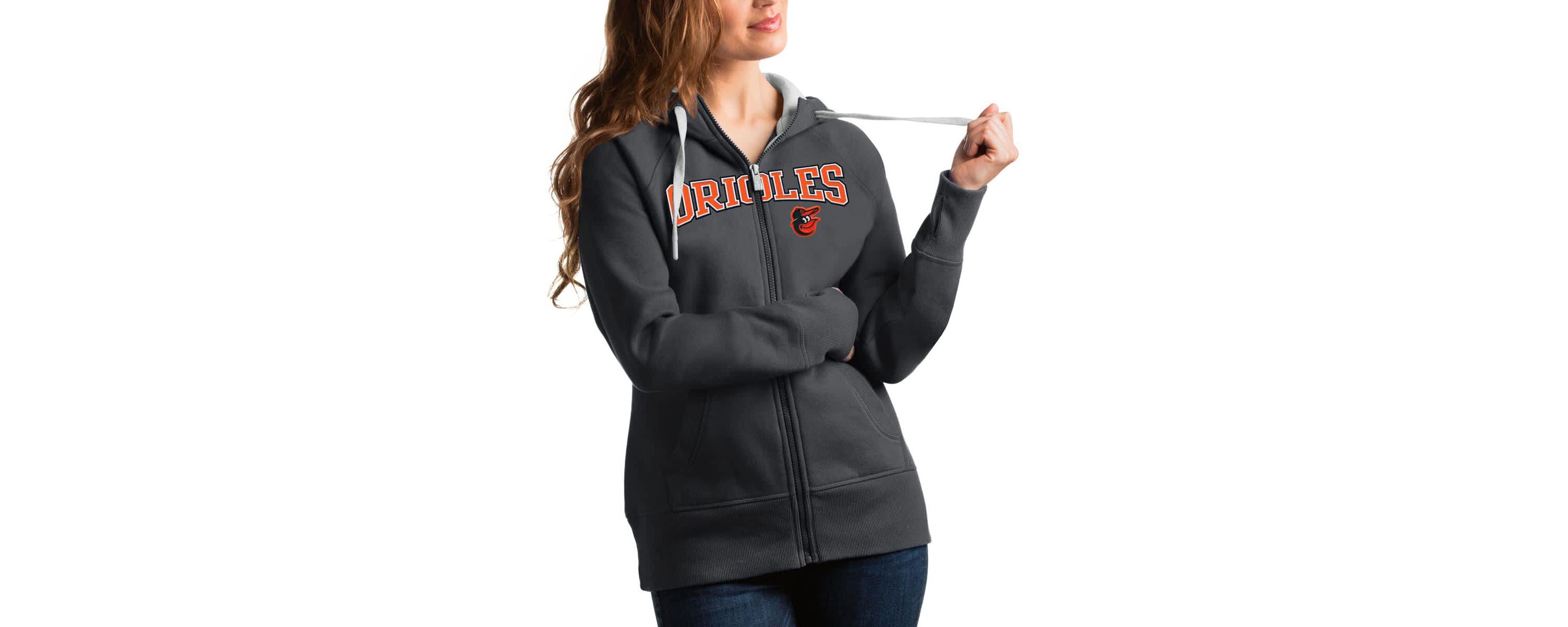 MLB Baltimore Orioles Team Logo Victory Full-Zip Hoodie