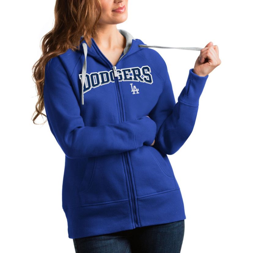 MLB Los Angeles Dodgers Team Logo Victory Full-Zip Hoodie