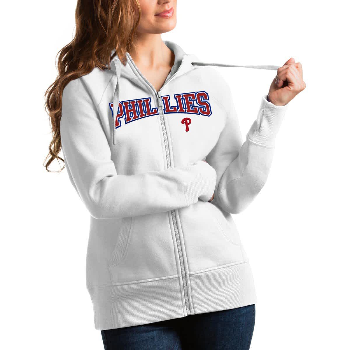 MLB Philadelphia Phillies Team Logo Victory Full-Zip Hoodie